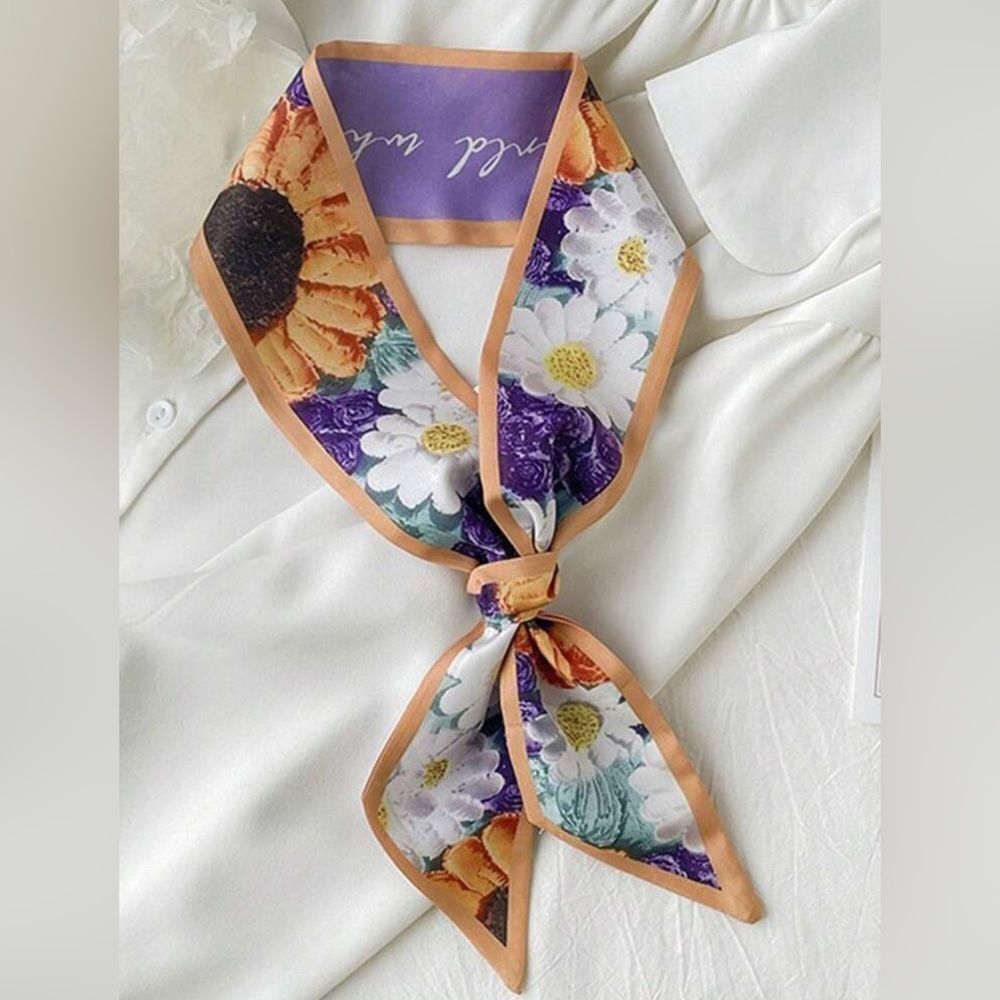 Sunflower scarf #1815